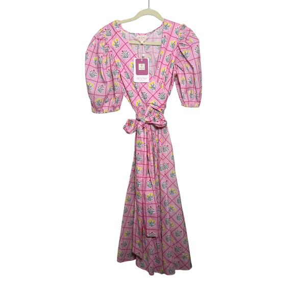 Beyond by Vera 1540 Lola in Positano Blush Dress NWT Sz. L - Picture 6 of 11